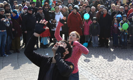 Crowd Pleaser dansar i Skåne i helgen.