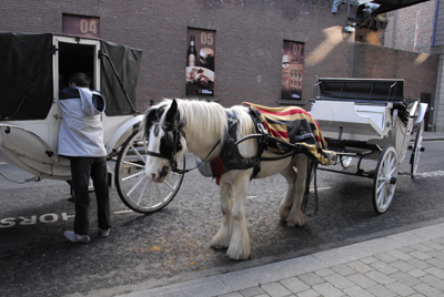 Taxi i Dublin.