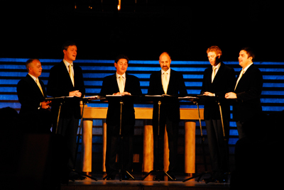 King's Singers bjöd på meditativ sakral sång i Lunds domkyrka.