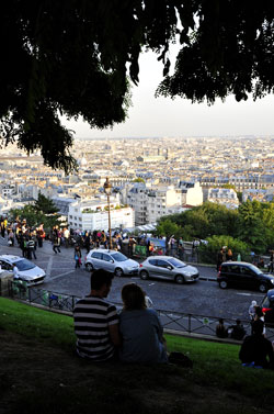 Utsikt från Sacre Coeur.