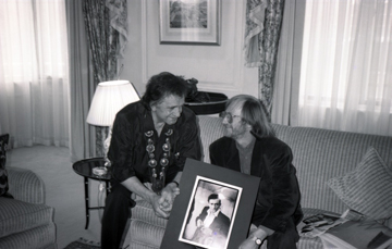 Johnny Cash och Jan Olofsson