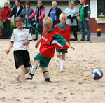 Ny beachbollplan i Blekinge