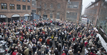 Invigning av kulturhuset Kulturværftet.