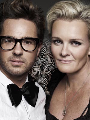 Peter Jöback och Eva Dahlgren.