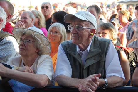 De äldre går på mer konserter än de gjorde för 30 år sedan.