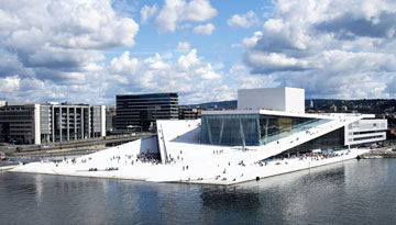 Operahuset Snøhetta i Oslo.