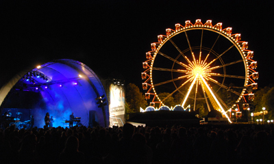 Titiyos konsert i Folkets park, Malmö.